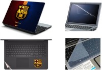 View Namo Arts Laptop Skins with Track Pad Skin, Screen Guard and Key Protector HQ1053 Combo Set(Multicolor) Laptop Accessories Price Online(Namo Arts)