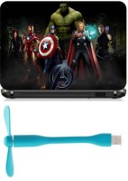 Print Shapes avengers with hulk Combo Set(Multicolor)   Laptop Accessories  (Print Shapes)