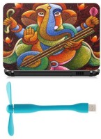 Print Shapes lord ganesha painting Combo Set(Multicolor)   Laptop Accessories  (Print Shapes)