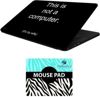 FineArts Quotes - LS5923 Laptop Skin and Mouse Pad Combo Set(Multicolor)   Laptop Accessories  (FineArts)