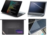 View Namo Arts Laptop Skins with Track Pad Skin, Screen Guard and Key Protector HQ1016 Combo Set(Multicolor) Laptop Accessories Price Online(Namo Arts)