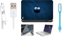 Print Shapes Cartoon blue face Combo Set(Multicolor)   Laptop Accessories  (Print Shapes)
