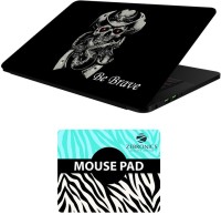 FineArts Quotes - LS5884 Laptop Skin and Mouse Pad Combo Set(Multicolor)   Laptop Accessories  (FineArts)