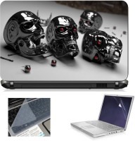 Print Shapes Robot Skull Combo Set(Multicolor)   Laptop Accessories  (Print Shapes)
