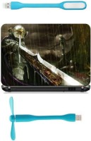 Print Shapes gothic with sword Combo Set(Multicolor)   Laptop Accessories  (Print Shapes)