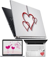 View FineArts Heart Combo Set(Multicolor) Laptop Accessories Price Online(FineArts)