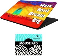 FineArts Quotes - LS5862 Laptop Skin and Mouse Pad Combo Set(Multicolor)   Laptop Accessories  (FineArts)