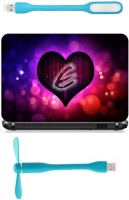 Print Shapes Heart E Combo Set(Multicolor)   Laptop Accessories  (Print Shapes)