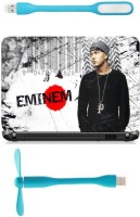 Print Shapes Eminem Singer Combo Set(Multicolor)   Laptop Accessories  (Print Shapes)