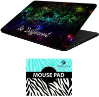 FineArts Quotes - LS5888 Laptop Skin and Mouse Pad Combo Set(Multicolor)   Laptop Accessories  (FineArts)