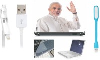 Print Shapes Modi ji Combo Set(Multicolor)   Laptop Accessories  (Print Shapes)