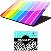 FineArts Abstract Art - LS5015 Laptop Skin and Mouse Pad Combo Set(Multicolor)   Laptop Accessories  (FineArts)