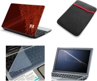 Namo Art Laptop Accessories Choclate HP 4in1 14.1 Combo Set(MultiColour)   Laptop Accessories  (Namo Art)