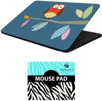 View FineArts Cartoons - LS5473 Laptop Skin and Mouse Pad Combo Set(Multicolor) Laptop Accessories Price Online(FineArts)