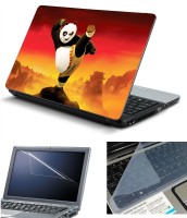 Namo Art 3in1 Laptop Skins with Screen Guard and Key Protector HQ1066 Combo Set(Multicolor)   Laptop Accessories  (Namo Art)