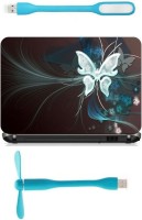 View Print Shapes 3d Butterfly vector Combo Set(Multicolor) Laptop Accessories Price Online(Print Shapes)