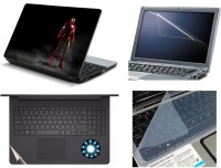 Namo Arts Laptop Skins with Track Pad Skin, Screen Guard and Key Protector HQ1060 Combo Set(Multicolor)   Laptop Accessories  (Namo Arts)