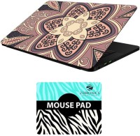 FineArts Floral - LS5553 Laptop Skin and Mouse Pad Combo Set(Multicolor)   Laptop Accessories  (FineArts)