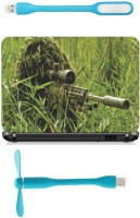 View Print Shapes Army sniper Combo Set(Multicolor) Laptop Accessories Price Online(Print Shapes)