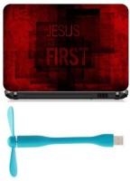 Print Shapes JESUS is First Combo Set(Multicolor)   Laptop Accessories  (Print Shapes)