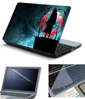 Namo Art 3in1 Laptop Skins with Screen Guard and Key Protector HQ1075 Combo Set(Multicolor)   Laptop Accessories  (Namo Art)