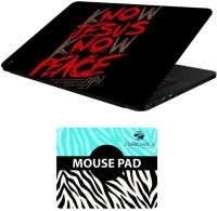 FineArts Quotes - LS5861 Laptop Skin and Mouse Pad Combo Set(Multicolor)   Laptop Accessories  (FineArts)