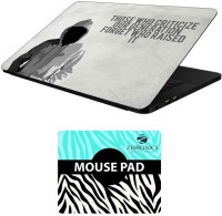 FineArts Quotes - LS5930 Laptop Skin and Mouse Pad Combo Set(Multicolor)   Laptop Accessories  (FineArts)