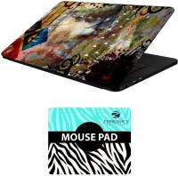 FineArts Abstract Art - LS5081 Laptop Skin and Mouse Pad Combo Set(Multicolor)   Laptop Accessories  (FineArts)