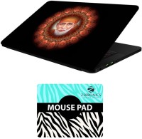 FineArts Religious - LS6008 Laptop Skin and Mouse Pad Combo Set(Multicolor)   Laptop Accessories  (FineArts)