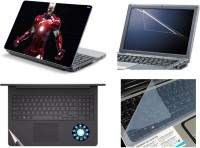 Namo Arts Laptop Skins with Track Pad Skin, Screen Guard and Key Protector HQ1021 Combo Set(Multicolor)   Laptop Accessories  (Namo Arts)