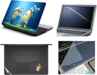 Namo Arts Laptop Skins with Track Pad Skin, Screen Guard and Key Protector HQ1015 Combo Set(Multicolor)   Laptop Accessories  (Namo Arts)