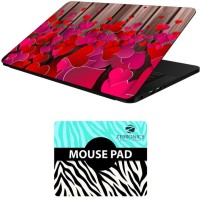 FineArts Abstract Art - LS5043 Laptop Skin and Mouse Pad Combo Set(Multicolor)   Laptop Accessories  (FineArts)