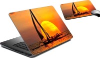 meSleep Ships In Sunset LSPD-21-043 Combo Set(Multicolor)   Laptop Accessories  (meSleep)