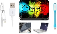 Print Shapes Oops Combo Set(Multicolor)   Laptop Accessories  (Print Shapes)