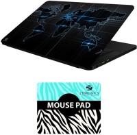 FineArts Abstract Art - LS5093 Laptop Skin and Mouse Pad Combo Set(Multicolor)   Laptop Accessories  (FineArts)