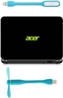 Print Shapes Green acer Combo Set(Multicolor)   Laptop Accessories  (Print Shapes)