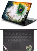 View Namo Arts Laptop Skins with Track Pad Skin LISHQ1064 Combo Set(Multicolor) Laptop Accessories Price Online(Namo Arts)