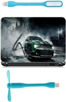 Print Shapes Car with chain Combo Set(Multicolor)   Laptop Accessories  (Print Shapes)