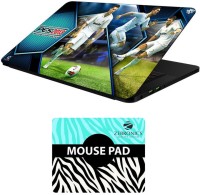 View FineArts Football - LS5706 Laptop Skin and Mouse Pad Combo Set(Multicolor) Laptop Accessories Price Online(FineArts)