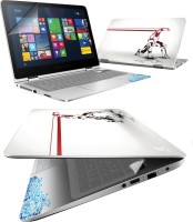 FineArts Comic Art 4 in 1 Laptop Skin Pack with Screen Guard, Key Protector and Palmrest Skin Combo Set(Multicolor)   Laptop Accessories  (FineArts)