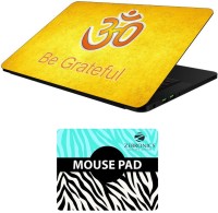 FineArts Quotes - LS5863 Laptop Skin and Mouse Pad Combo Set(Multicolor)   Laptop Accessories  (FineArts)
