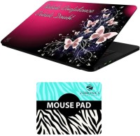 FineArts Quotes - LS5859 Laptop Skin and Mouse Pad Combo Set(Multicolor)   Laptop Accessories  (FineArts)