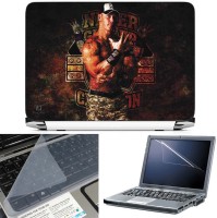 FineArts Cena 3 in 1 Laptop Skin Pack With Screen Guard & Key Protector Combo Set(Multicolor)   Laptop Accessories  (FineArts)