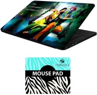 FineArts Quotes - LS5844 Laptop Skin and Mouse Pad Combo Set(Multicolor)   Laptop Accessories  (FineArts)