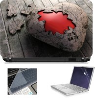 Print Shapes Red Heart Combo Set(Multicolor)   Laptop Accessories  (Print Shapes)