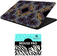 FineArts Floral - LS5621 Laptop Skin and Mouse Pad Combo Set(Multicolor)   Laptop Accessories  (FineArts)
