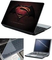Print Shapes Superman Logo 1 Combo Set(Multicolor)   Laptop Accessories  (Print Shapes)