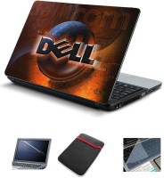 Psycho Art Black Dell 3d Combo Set(Multicolor)   Laptop Accessories  (Psycho Art)