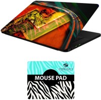FineArts Abstract Art - LS5134 Laptop Skin and Mouse Pad Combo Set(Multicolor)   Laptop Accessories  (FineArts)