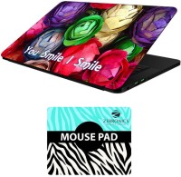 FineArts Quotes - LS5795 Laptop Skin and Mouse Pad Combo Set(Multicolor)   Laptop Accessories  (FineArts)